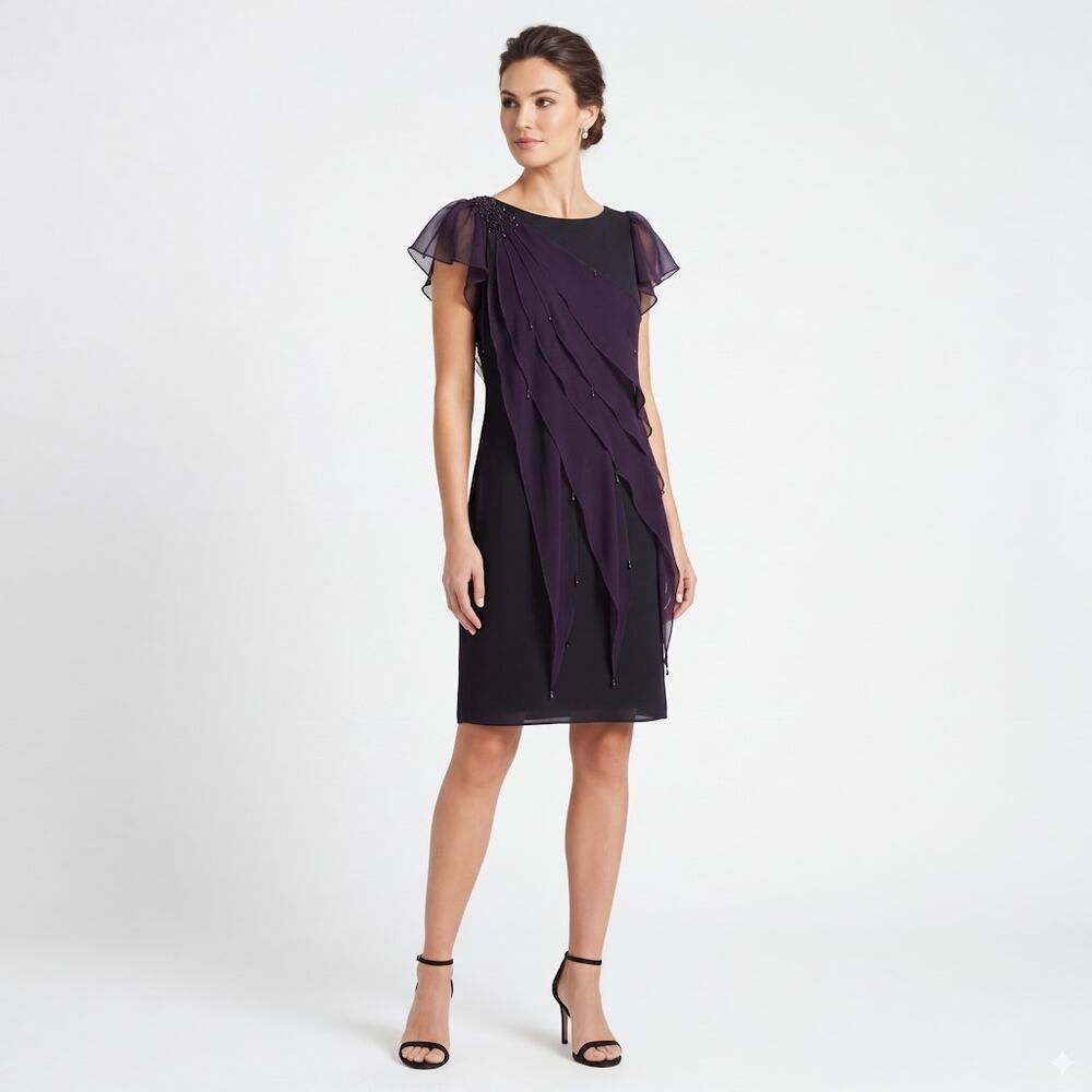 Nina Raynor Silk Mini Dress Size 8